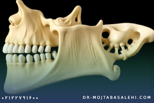 رشد عرضی استخوان صورت