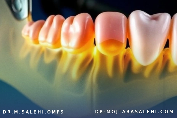 بیرون زدگی استخوان فک بعد از کشیدن دندان عقل